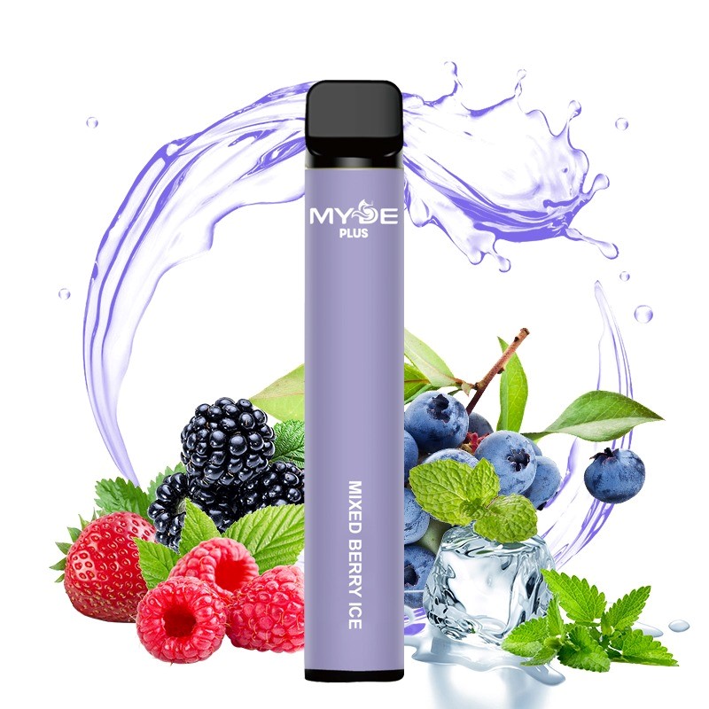 Einweg E-Zigarette MYDE Plus 600 Mixed Berry Ice