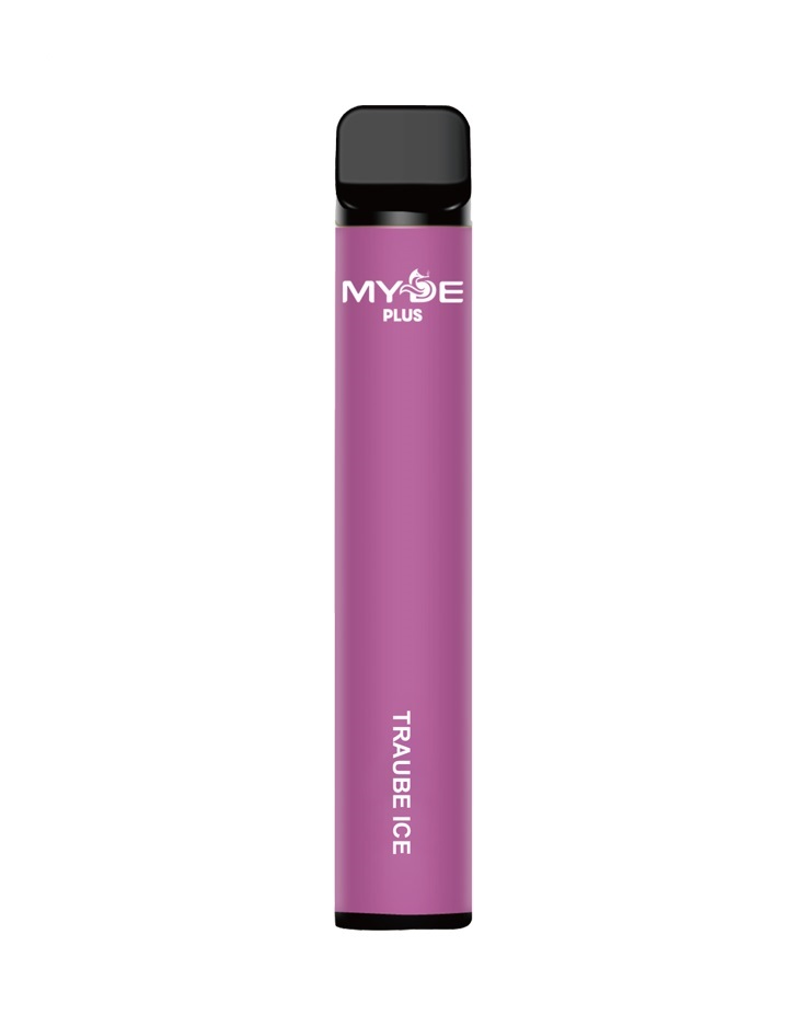 Einweg E-Zigaretten 10 x MYDE Plus 600 Traube Ice