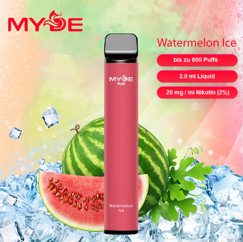 Einweg Vape MYDE Plus 600 Wassermelone Ice