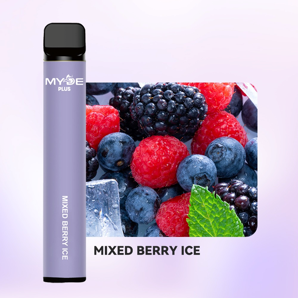 Einweg E-Zigarette MYDE Plus 600 Mixed Berry Ice