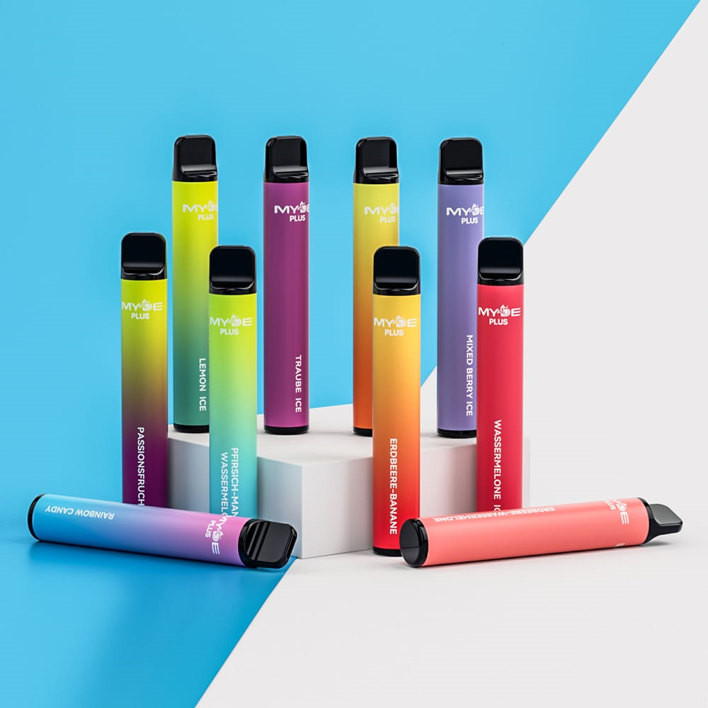 Einweg E-Zigaretten 10 x MYDE Plus 600 Probierbox